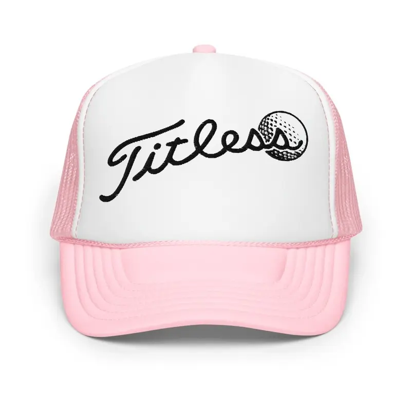 Titless trucker hat